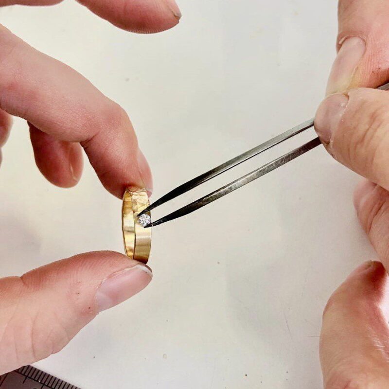 Zelf trouwringen maken - Workshop trouwringen goud - Afbeelding 9